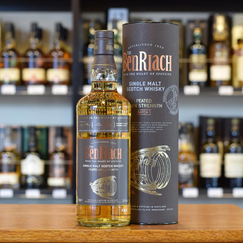 BenRiach Peated Cask Strength Batch 1 56%