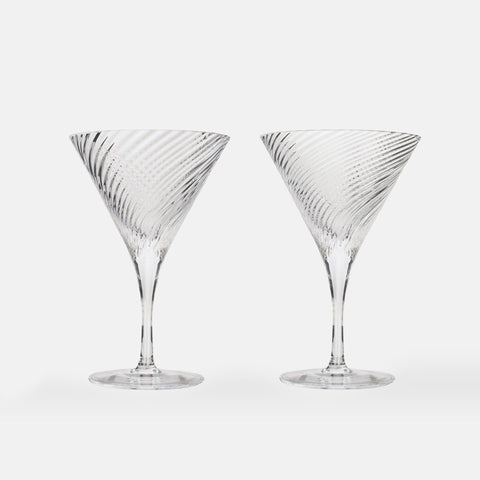 Isle of Harris Gin Martini Glass Set of Two
