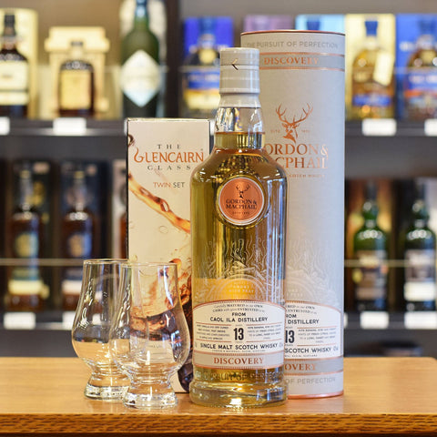 Caol Ila ' Gordon & MacPhail' Discovery 13 years old  & two Glen