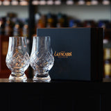 Glencairn Glass Cut Crystal Nosing Glass 2 x set