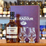 Edradour 10 years old 40% with 2 Glencairn Glasses