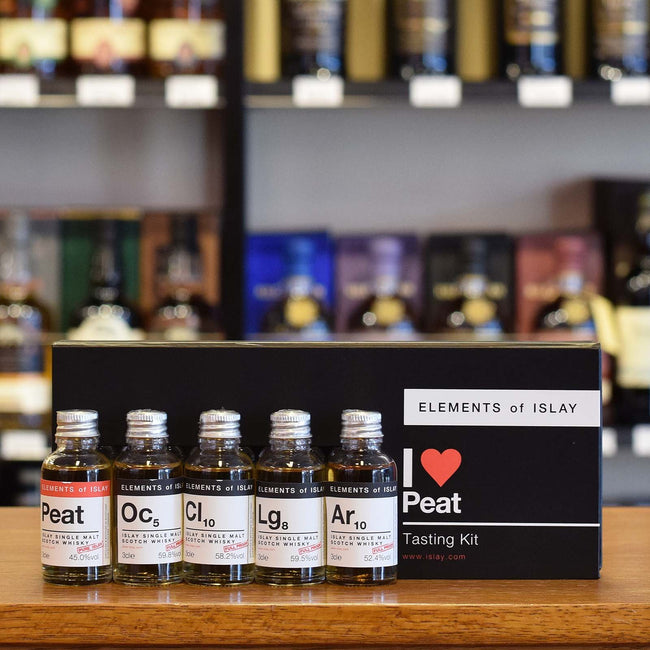 Elements of Islay 'I Love Peat' Tasting Pack 5 x 30ml