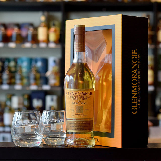 Glenmorangie 10 years old Gift pack with 2 glasses